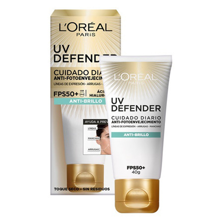 Imagen de Crema Facial Loreal Hidratacion Intensa Anti Brillo 40 Gr