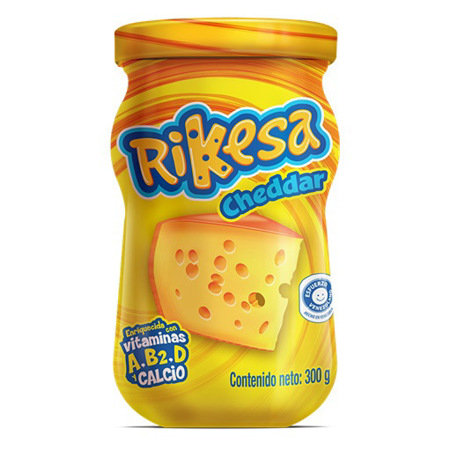 Imagen de Queso Cheddar Rikesa 300 Gr.