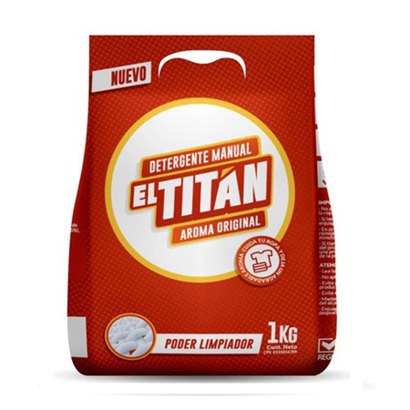 Imagen de Detergente El Titan Original 1 Kg lavado manual
