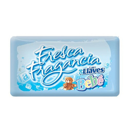 Imagen de Jabón En Barra Fresca Fragancia Bebe Las Llaves 160 Gr