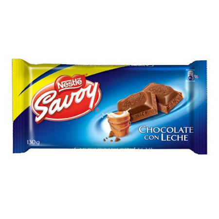 Imagen de Chocolate Con Leche Savoy 130 Gr.
