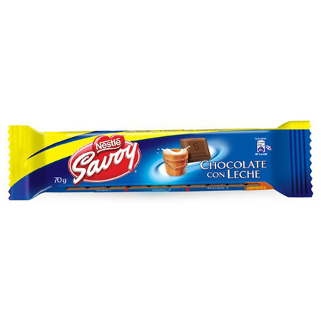 Imagen de Chocolate Con Leche Savoy 70 Gr.