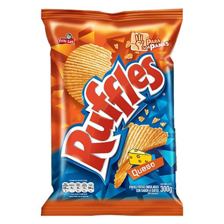 Imagen de Papa De Queso Ruffle 300 Gr.