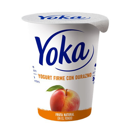 Imagen de Yogurt Firme Con Durazno Yoka 150 Gr.