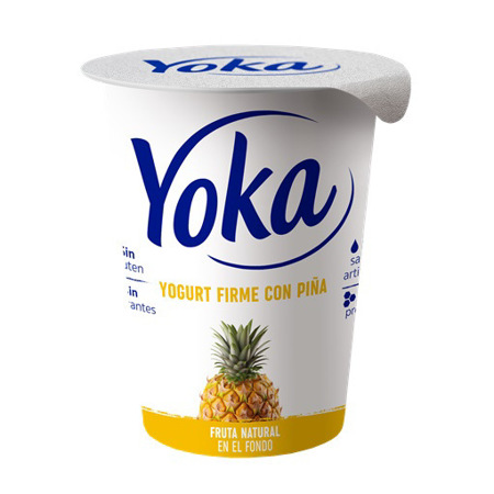 Imagen de Yogurt Firme Con Piña Yoka 150 Gr.