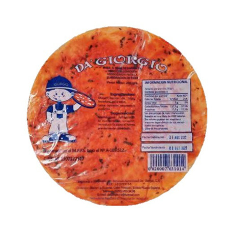 Imagen de Base De Pizza Grande Giorgio 250Gr
