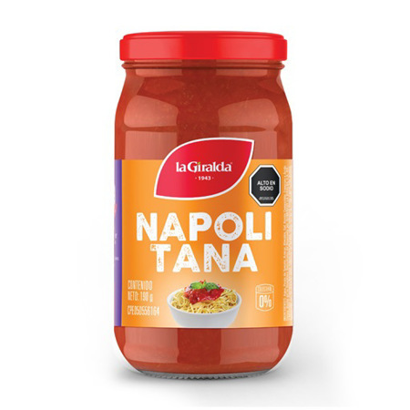 Imagen de Salsa Napolitana La Giralda 190 Gr.