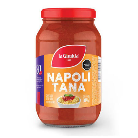 Imagen de Salsa Napolitana La Giralda 490 Gr.