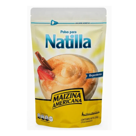 Imagen de Natilla Maizina Americana Vainilla 250 Gr.