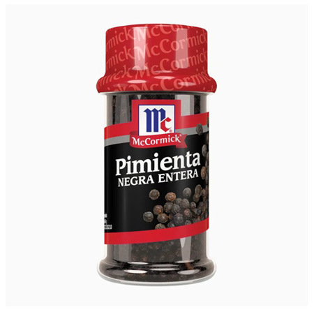 Imagen de Pimienta Negra Entera McCormick 60 Gr.