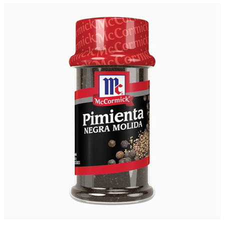 Imagen de Pimienta Negra Molida McCormick 53 Gr.