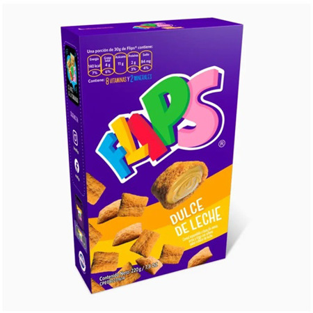 Imagen de Cereal Dulce De Leche Flips 220 Gr.