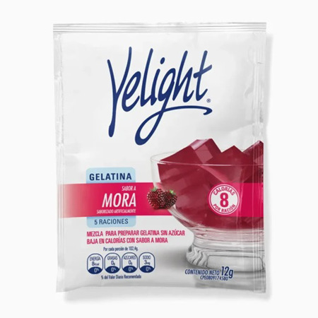 Imagen de Gelatina Yelight  De Mora 12 Gr