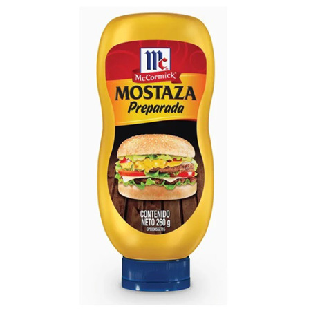 Imagen de Salsa Mostaza Preparada McCormick 260 Gr.
