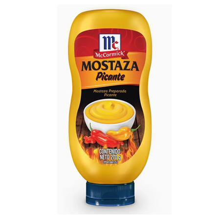 Imagen de Salsa Mostaza Picante McCormick 270 Gr