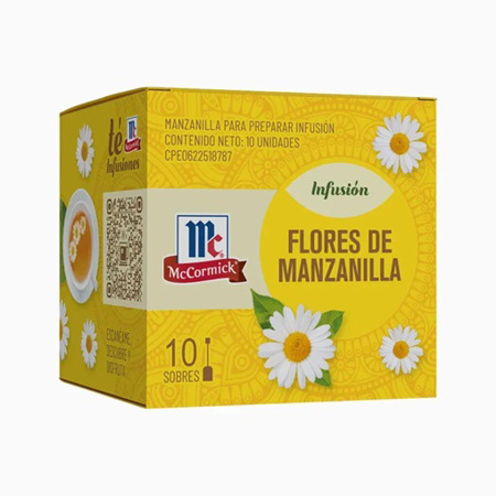 Imagen de Infusión Flores De Manzanilla Te McCormick 10 Und