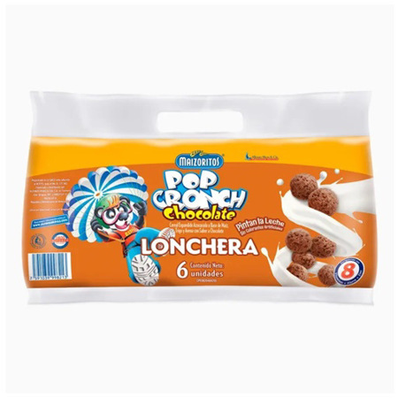 Imagen de Cereal Pop Cronch Chocolat Maizoritos Lonchera 20g 6 Und