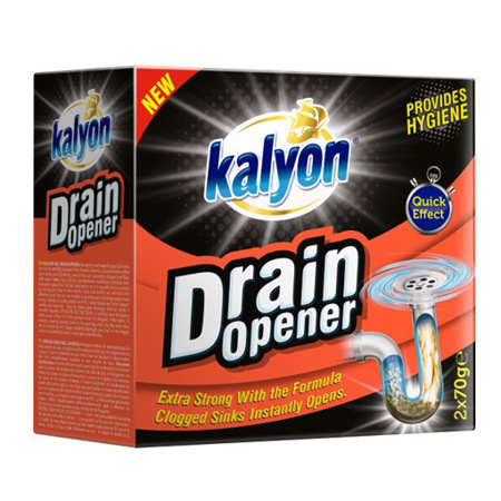 Imagen de Destapa Cañería Kaylon Granulado 70Gr x 2 Und