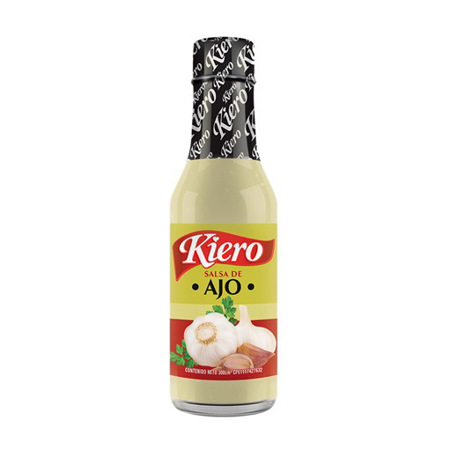 Imagen de Salsa de Ajo Kiero 300 Cc.