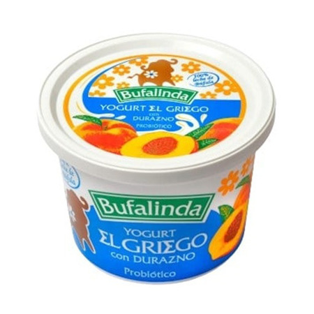 Imagen de Yogurt Griego De Durazno Bufalinda 500 Gr