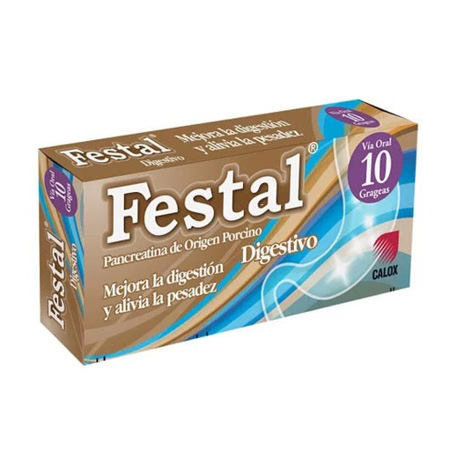 Imagen de Festal x 10 Grageas Calox