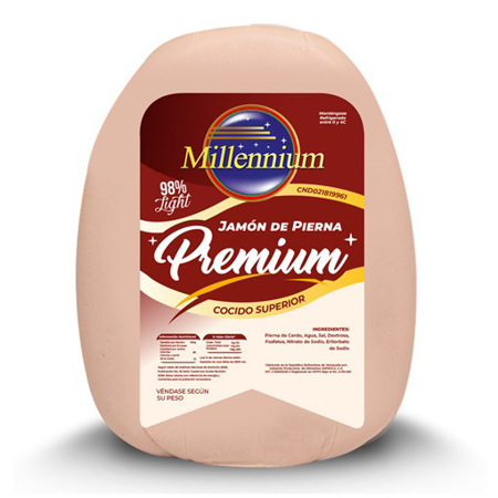 Imagen de Jamón De Pierna  Cocido Superior Millennium 250g