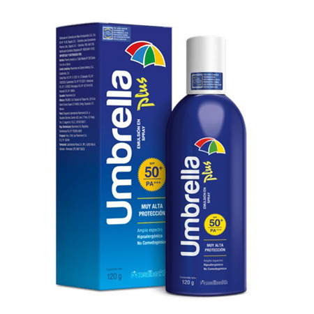 Imagen de Protector Solar Umbrella Plus 50 Pa Spray 120g
