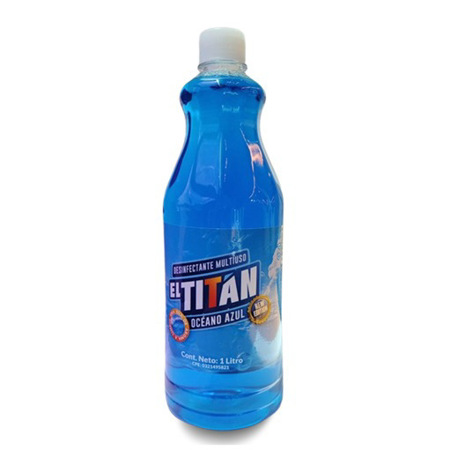 Imagen de Desinfectante El Titan Océano Azul 1 L.